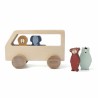 TRIXIE Bus en bois animaux