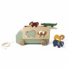 TRIXIE Camion en bois animaux