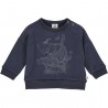 MÜSLI SAVANNAH sweatshirt with animal print, Night blue