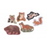 FILIBABBA Set of 7 puzzles, nordic animals