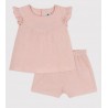 PETIT BATEAU Ensemble 2 pièces, Rose