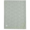 JOLLEIN Couverture Shell Knit 75X100cm, sea foam