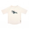 LASSIG T-shirt de bain anti-uv, baleine blanc cassé