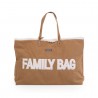 CHILDHOME sac à langer family bag, Suede look