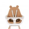 CHILDHOME Coussin chaise évolutive, teddy brun