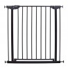 CHILDHOME Barrière de sécurité porte par pression, 75-81 cm, noir