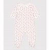 PETIT BATEAU Pyjama cœur en velours