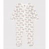 PETIT BATEAU Pyjama velours tracteurs