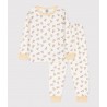 PETIT BATEAU Pyjama velours 2 pièces bonnets