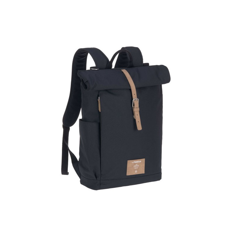 LASSIG Rolltop up sac à dos, noir