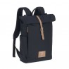 LASSIG Rolltop up sac à dos, noir