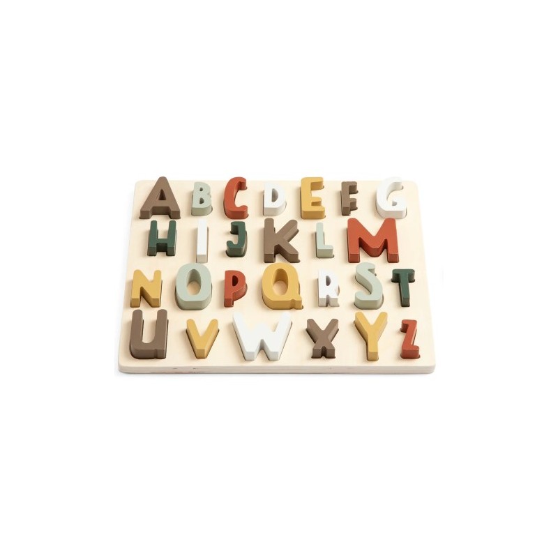 SEBRA Puzzle ABC en bois