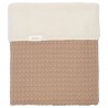 KOEKA Couverture berceau teddy Oslo 100x75, caffe