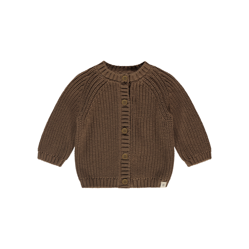 BABYFACE Cardigan, Coffee