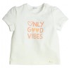 GYMP T-shirt "only good vibes", off-white