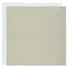 JOLLEIN Tetra olive green/ivory, 115x115cm (2 pack)