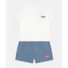 LEVI'S Ensemble Short + T-shirt, Cloud Dancer