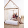 CHILDHOME lit cabane junior 70*140 cm