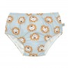 LASSIG Maillot de bain couche, lion bleu clair