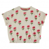 BABYFACE Tshirt Roses, Off-white