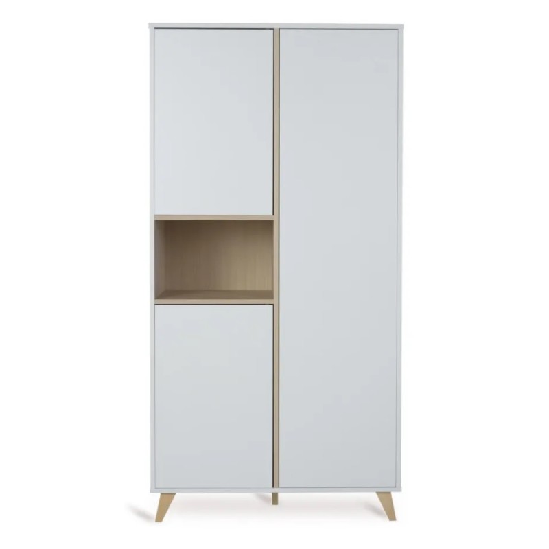 PARTICIPATION QUAX armoire 2 portes LOFT Blanc