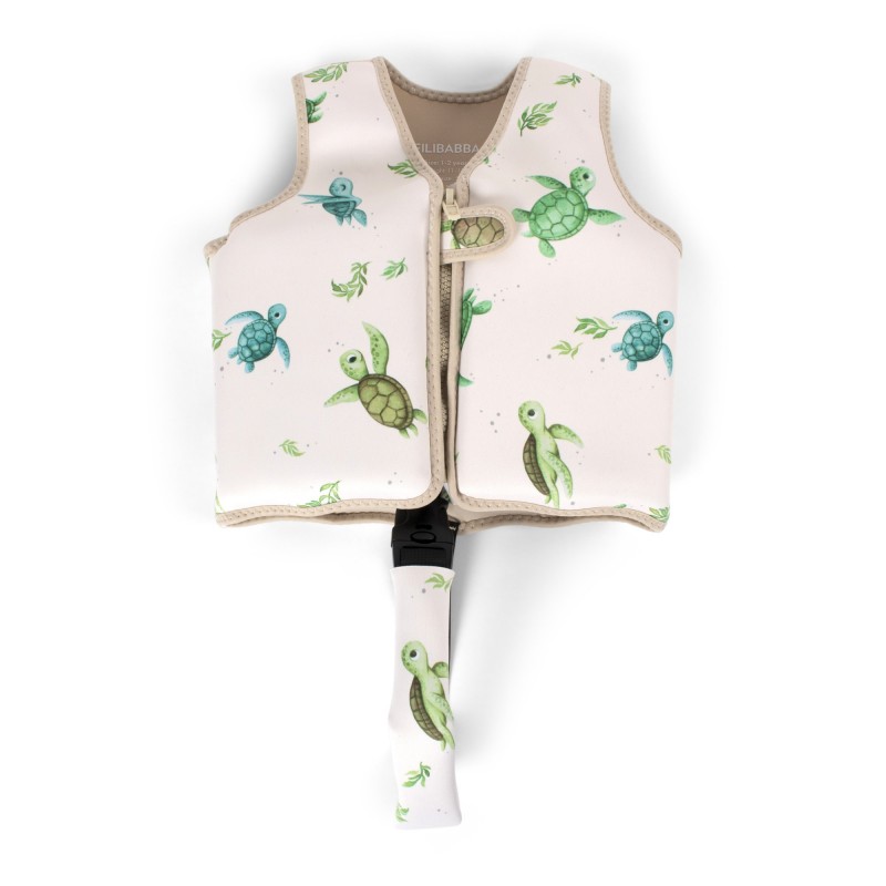 FILIBABBA Gilet De Bain, Tortue