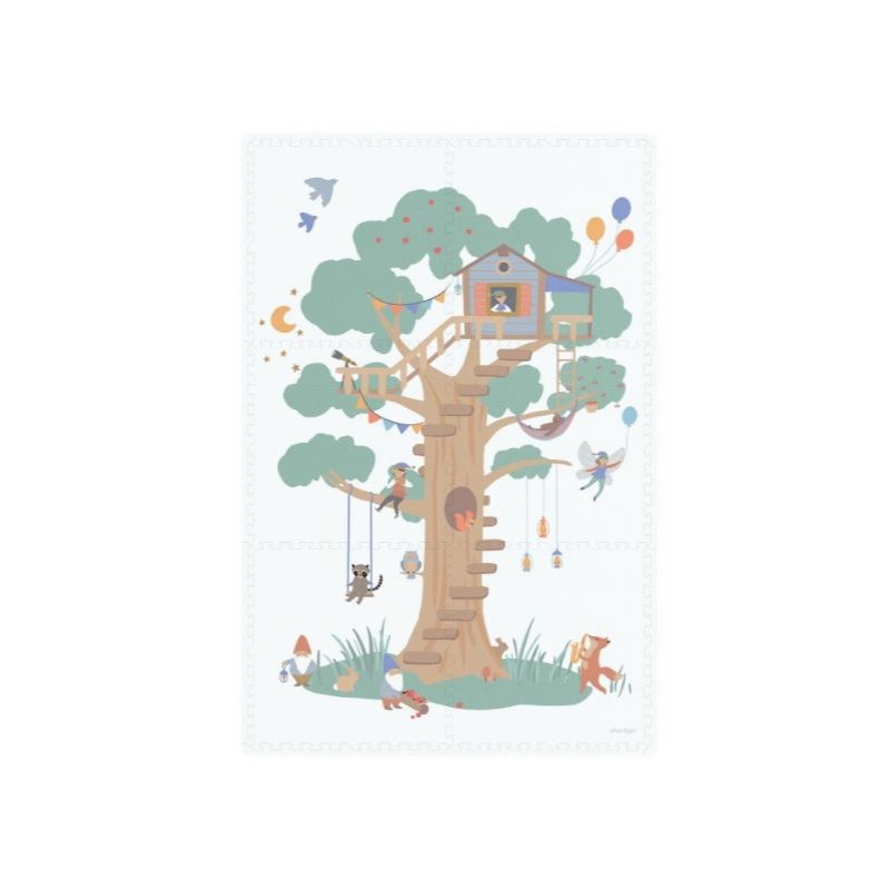 PLAY&GO Tapis de jeu Eva Puzzle, Treehouse