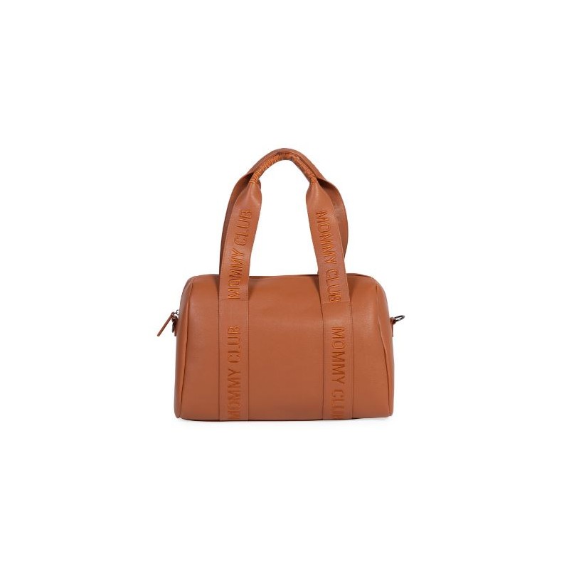 BEABA Sac à langer Signature Cuir Vegan, brun