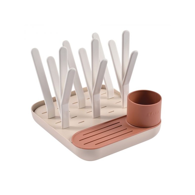 BEABA Egoutte Biberon Compact, Terracotta/Clay