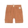 LASSIG Short en tissu éponge caramel Terry