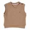 GYMP Gilet sans manches, camel