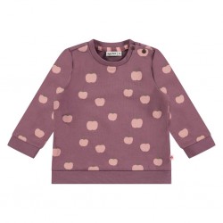 BABYFACE Sweat pomme, rose pourpre