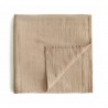 MUSHIE Muslin Swaddle, natural