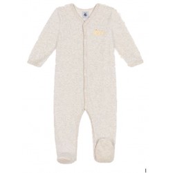 PETIT BATEAU Pyjama poussins, velours