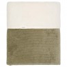 KOEKA Couverture berceau Teddy Vik 75X100cm, Moss