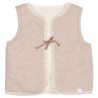 KOEKA Gilet sans manche bébé réversible Nome, Clay