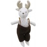 WILBERRY Peluche animal, Monsieur Cerf