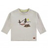 BABYFACE T-shirt camping, bone