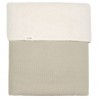 KOEKA Couverture berceau Teddy Elim 75X100cm, sage