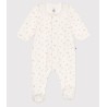 PETIT BATEAU Pyjama fleurs, velours