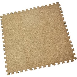 BABYDAN Tapis puzzle en liège 9 pièces, 90*90cm