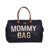 CHILDHOME sac à langer mommy bag, noir/or