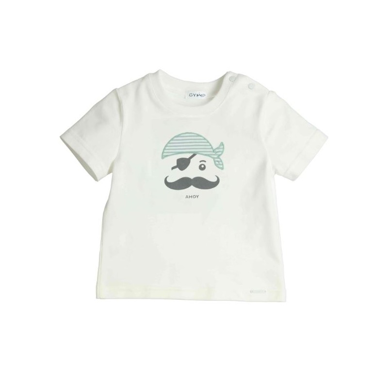 GYMP T-shirt Aérobic Ahoy, blanc cassé