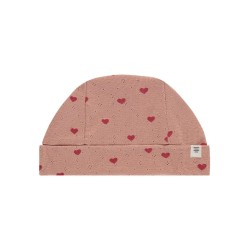 BABYFACE Bonnet coeur, dusty coral