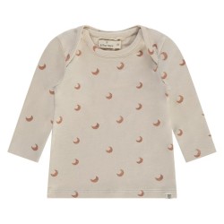 BABYFACE Tshirt croissant de lune, pearl