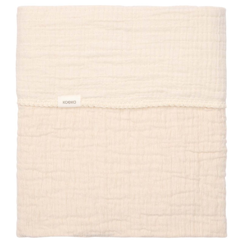 KOEKA Couverture berceau Rivoli, warm white
