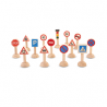 PLANTOYS Set de panneau de signalisation