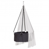 LEANDER Voile pour berceau, blanc