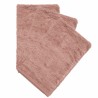 TIMBOO Gants de toilette (par 3), mellow mauve