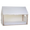 CHILDHOME toile pour lit cabane junior 90*200 cm